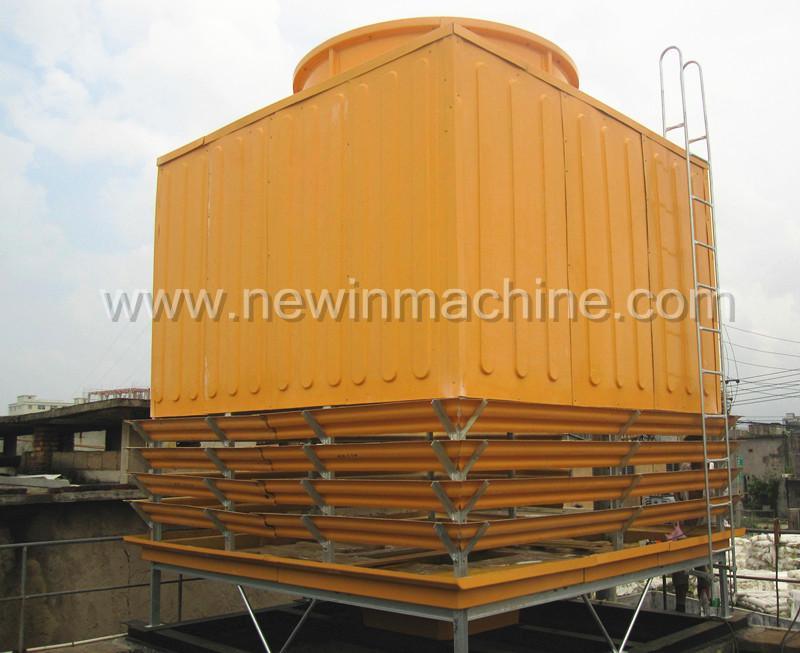 Dual Fan Induced Draft Counter Flow Cooling Tower Nsh-350/D