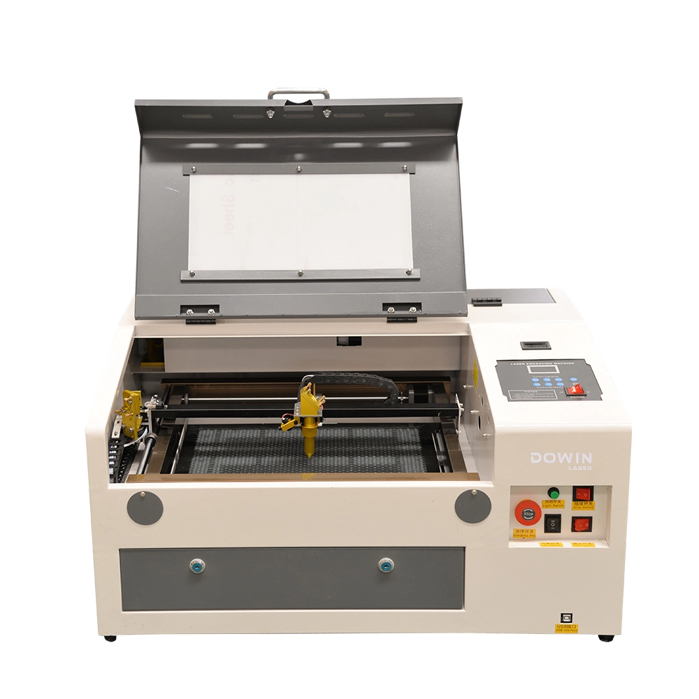 40W 50W 60W Mini 300*400 Desktop Small CO2 CNC Laser Engraving Cutting Machine
