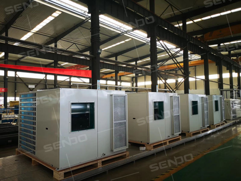 Industrial Inverter Dx Rooftop Packaged Unit Central Air Conditioner