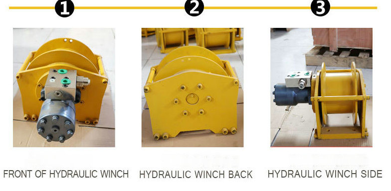 5 Ton 10 Ton Hydraulic Winch with Hydraulic Braking System