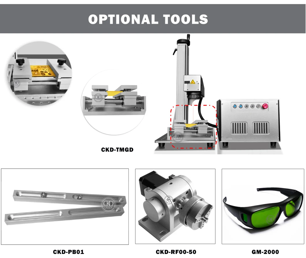 Automatically Laser Numbering Printer for Metal PCB Plastic