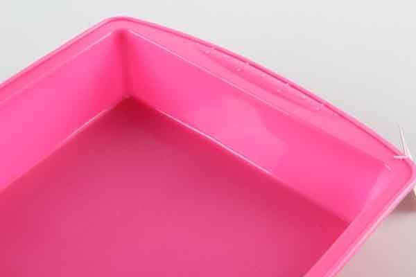 Square Silicone Cake Mold Mould with Two Ears