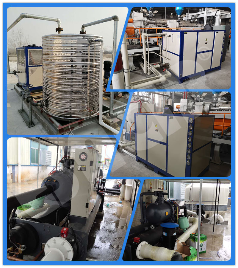 Water Cooled Chiller Industrial Food Machinery Water Chiller for Bakery