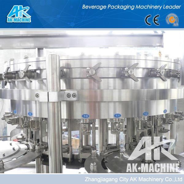 Industrial Carbonated Beverage Water Filling Bottling Production Machine