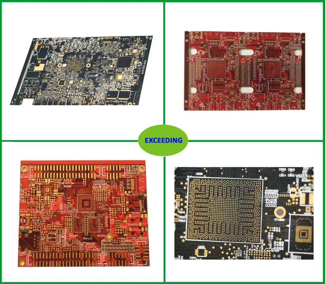 Multi-Layer PCB with Lead-Free HASL, Enig and High Tg Laminate Finished