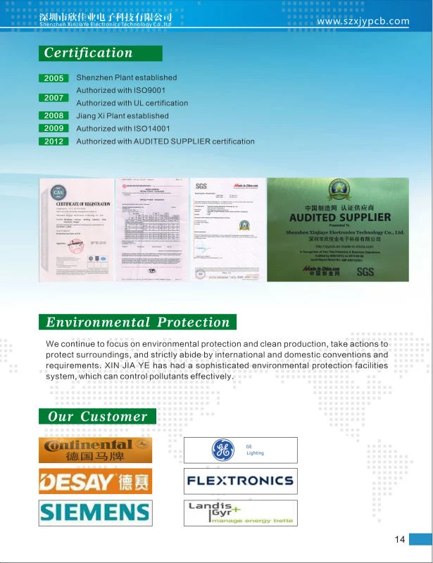 Multilayer Printed Circuit Board/Printed Circuit Board Assemly