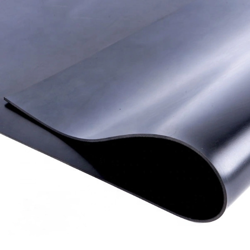 Black EPDM NBR Customize Size Self Adhesive Extruding Rubber Sheet for Industrial Rubber Gasket