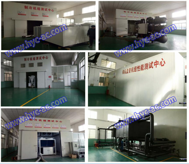 Commerical Industrial Air Cooled Screw Compressors Water Chiller