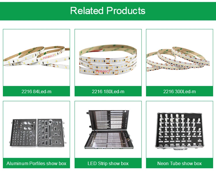 5mm PCB Ultra Thin High Ra 90 95 SMD2216 LED Strip Light