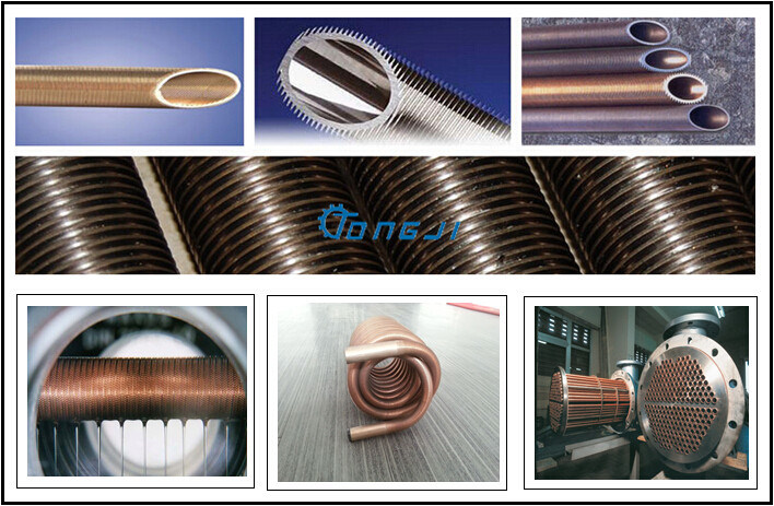 Coiling Copper Fin Tubing Heat Exchanger