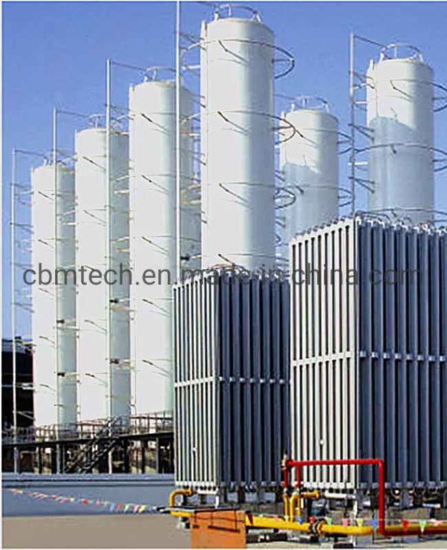 Top Tank Equipment Pressure Vessel Cryogenic Liquid Storage Tank