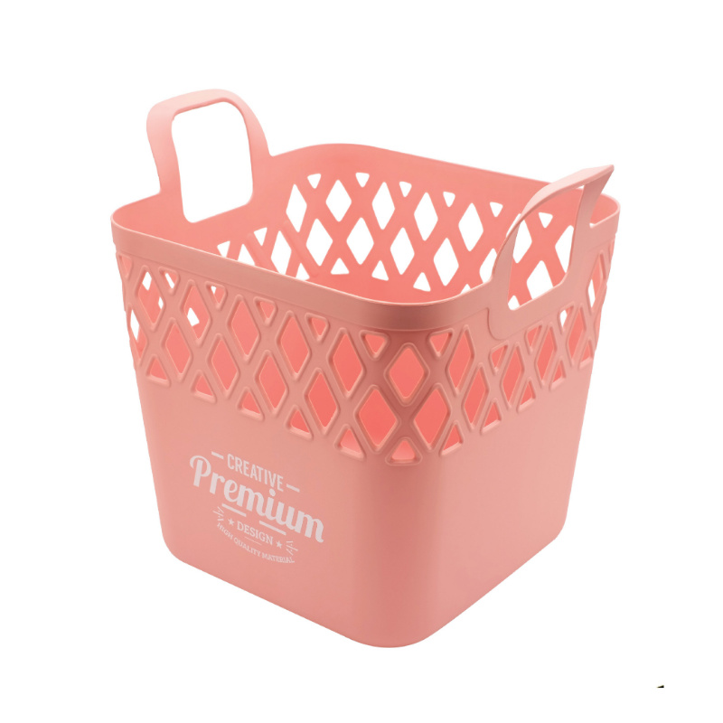 Square Plastic Basket Mold with handle Laundry Basket Mould
