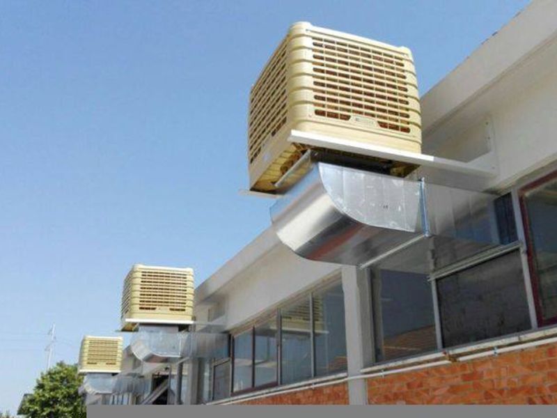 Industrial Air Conditioners Volt Caravan Evaporative Cooler and Window Cooler