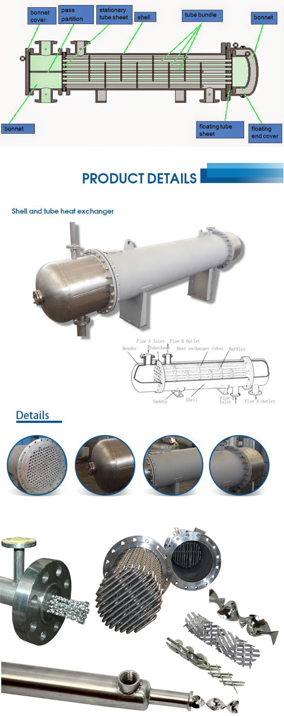 OEM Industrial Cooling Tubular Heat Exchanger Price