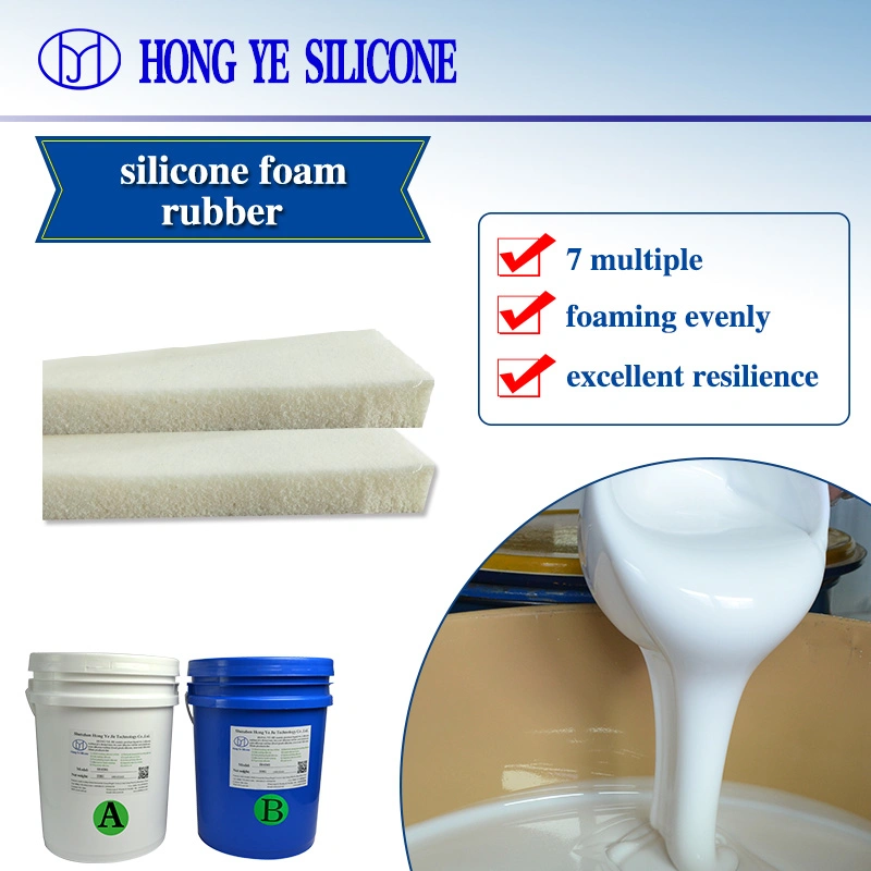 Liquid Silicone Rubber Foam Silicone Sponge Rubber RTV2 Liquid Sponge Silicone Rubber