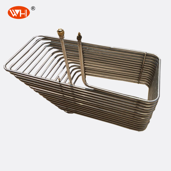 Cooling Water Condenser Copper Tube Shell Condenser Tube Refrigeration Price