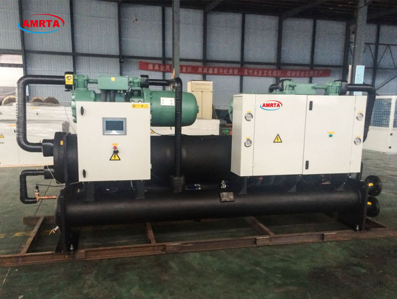 Industrial Air Cooled / Water Cooled Screw Water Chiller