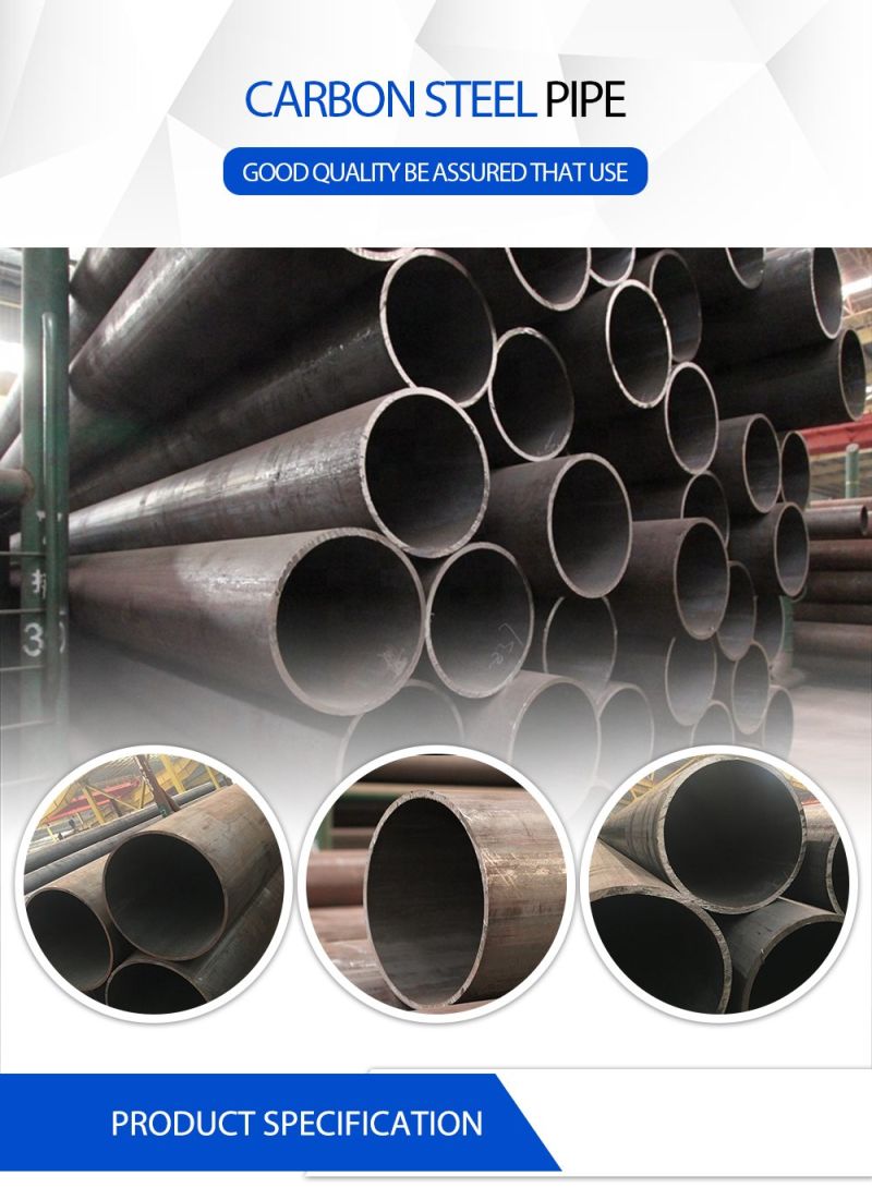 Carbon Steel Pipe Seamless Galvanized Pipe Hot DIN2448 St52 Seamless Carbon