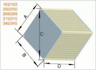 Farm Use Air to Air Plastic Heat Exchanger Core for Hrv