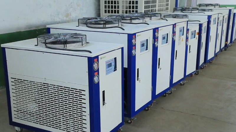 Industrial Glycol Water Air Cooler Water Chiller 5HP