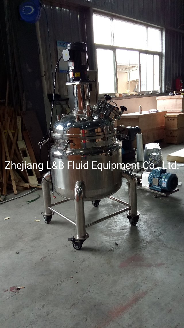 Steel China Supplier Double Jacketed Mixing Reactor Tank