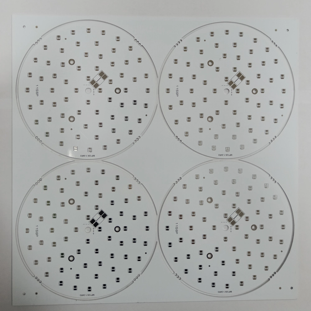 White Solder Mask Aluminum Base PCB for LED Light