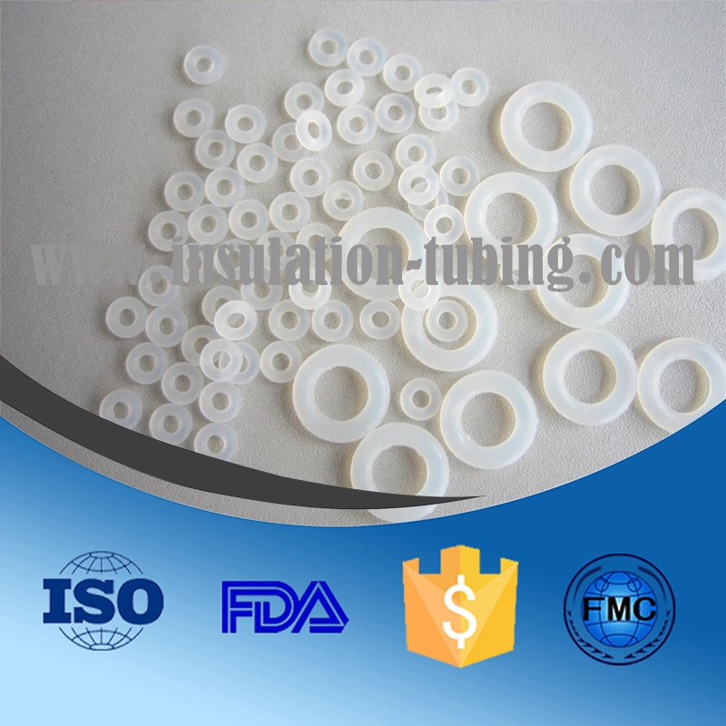 Soft Silicone Hollow Tube Cord Bonded O-Rings Rubber Silicone O-Ring Gasket