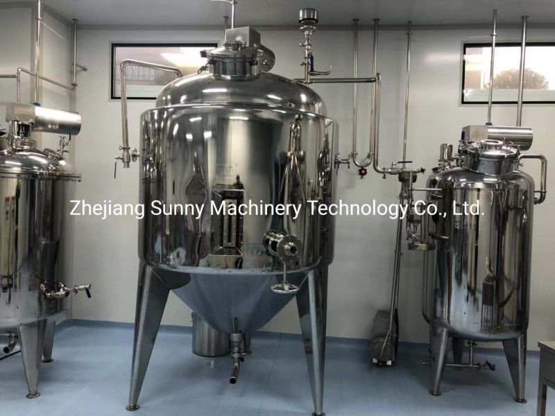 Stainless Steel Vacuum Storage Tank Chemical Tank Pressure Tank Vessel