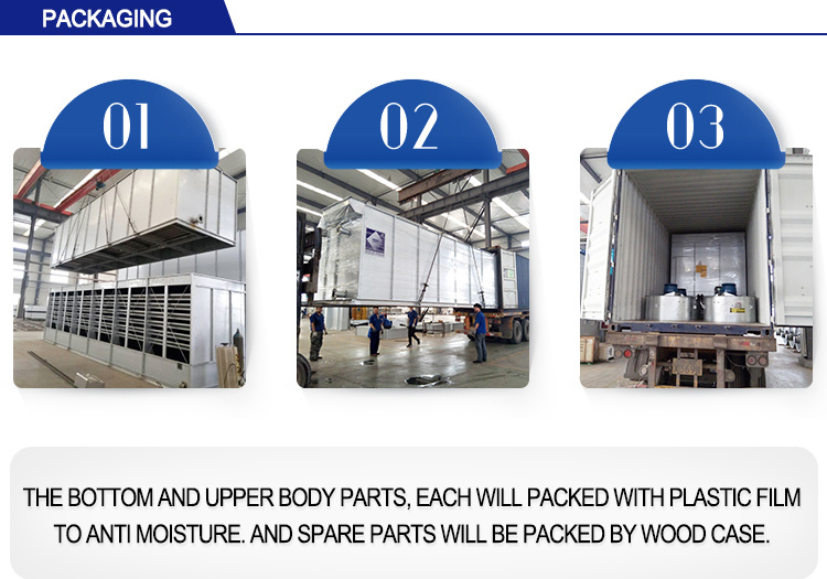 Water Cooling Tower Galvanized Steel Cooling System for Chiller