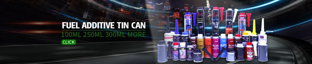 Empty Automatic Gear Cleaner Tin Can for Motorbike Oil Additive