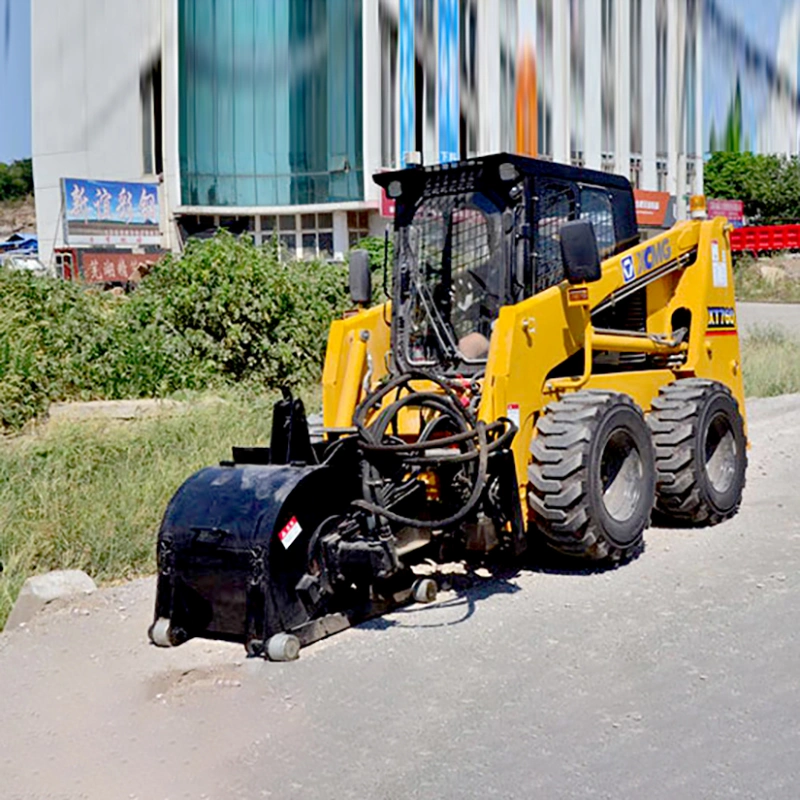 Official 1 Ton Mini Skid Steer Loader Xc770K Chinese Skid-Steer Loader Attachment for Sale