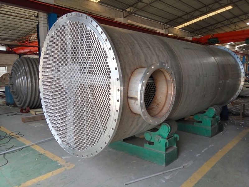 SUS316L Titanium Tube Shell Type Heat Exchanger