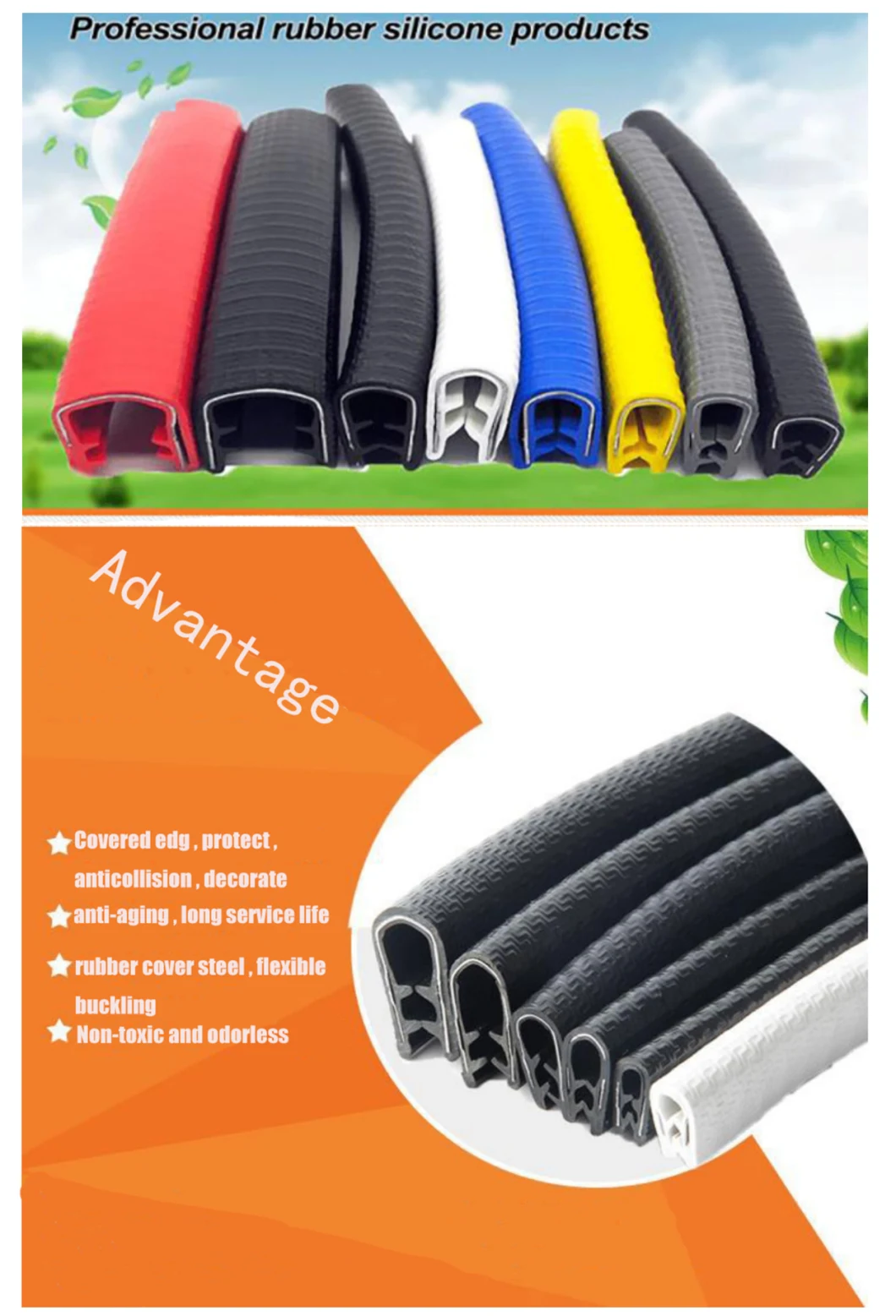 Customized Extrusion Window Rubber Seal