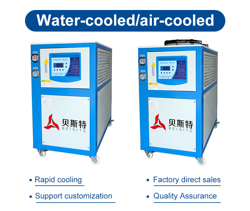 3HP 5HP 8HP 10HP Air Cooling Industrial Air-Cooled Water Chiller