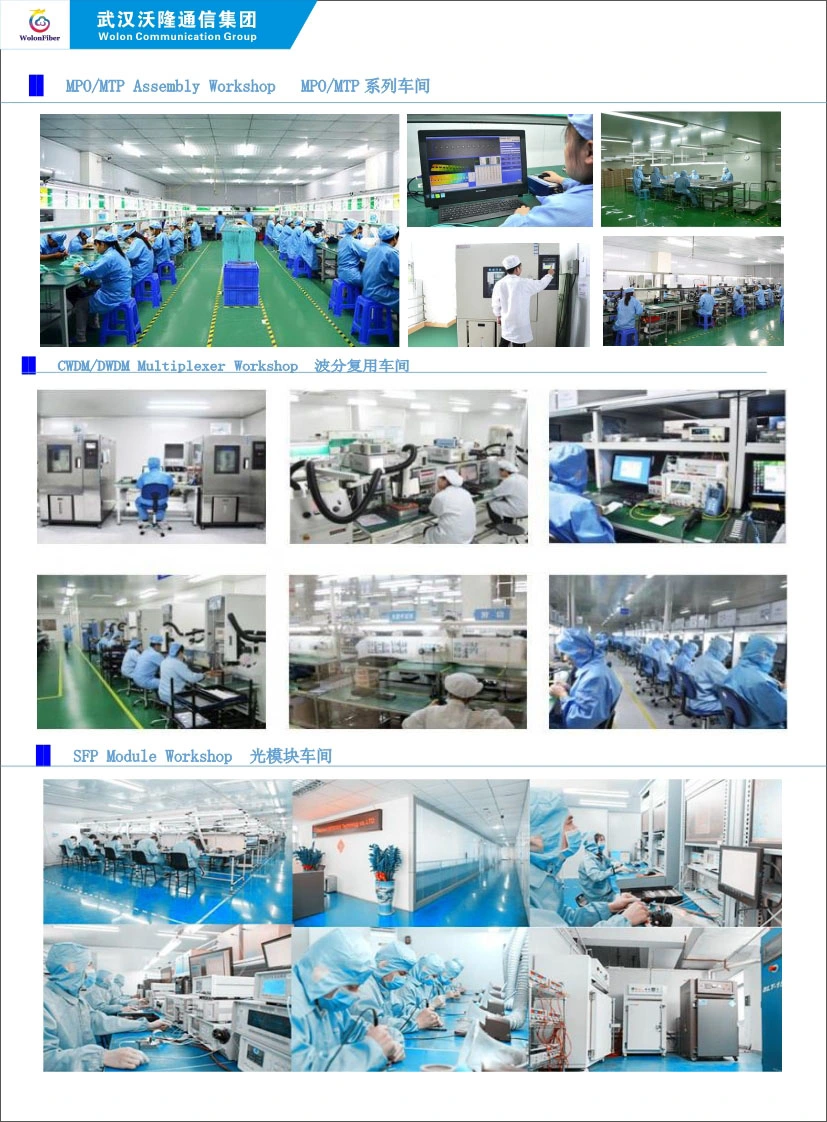 Square Type Data Center China Factory Bare Fiber LC Singlemode Simplex Plastic Blue Optic Adapter