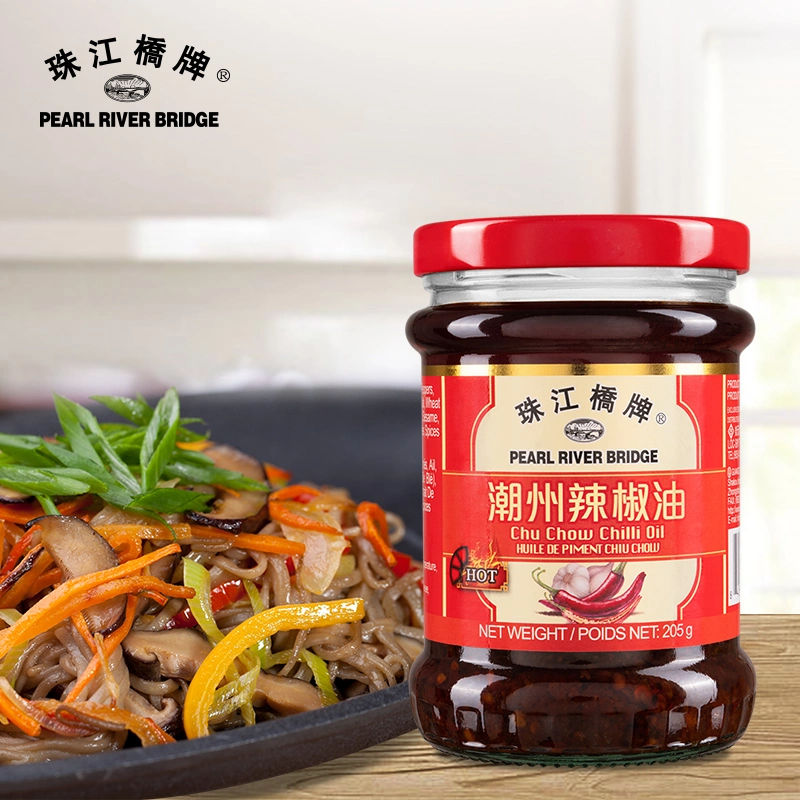Pearl River Bridge Chu Chow Chilli Oil 205g Healthy and Natural Food Additive