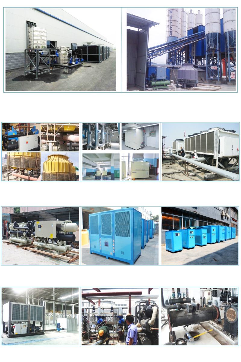 50 HP Industrial Water Cooled Screw Chiller Unit