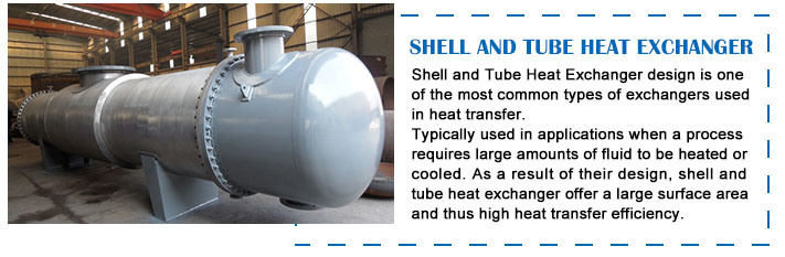 Good Supplier Shell and Tube Type Shell and Tube Heat Exchanger Stainless