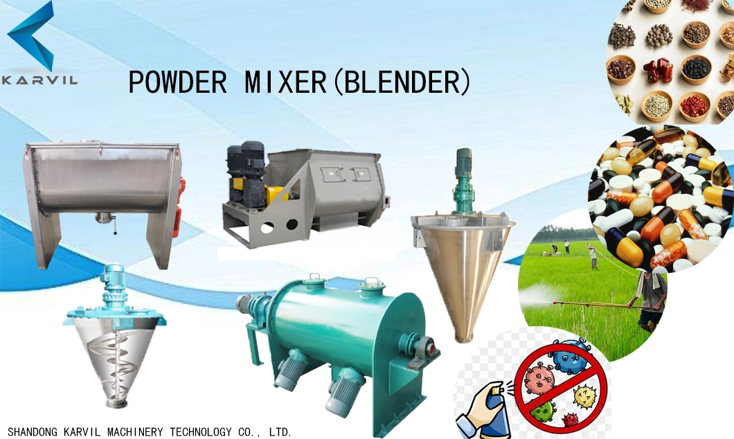 Dsh Series Screw Conical Mixer Rotary Blender for Fungicide