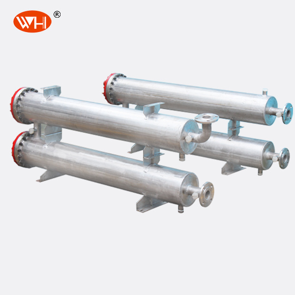 Titanium Shell and Tubes Heat Exchanger Sea Water Cooled Evaporator