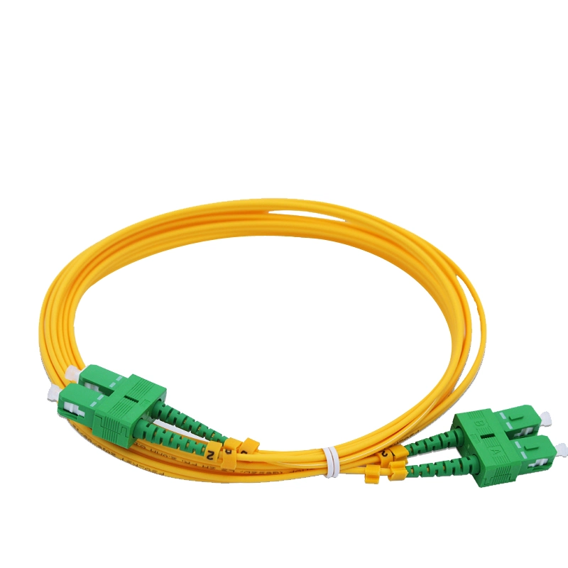 FTTH Indoor Fiber Optic Assemblies Dulplex Fiber Optic Jumper Cables Simple Mode Fiber Optic Pigtail 2.0mm 3.0mm