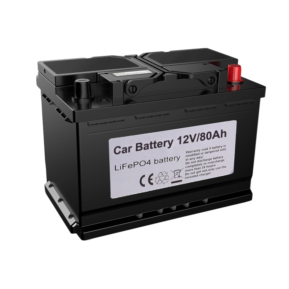 Rechargeable Lithium Ion 12V 60ah External Battery LiFePO4 Battery for Marine Golf Cart RV