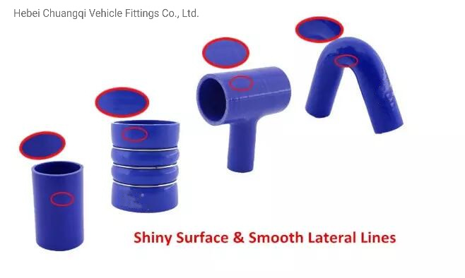 High Quality 4 Inch Tube Silicone 90 Degree Bend Pipe