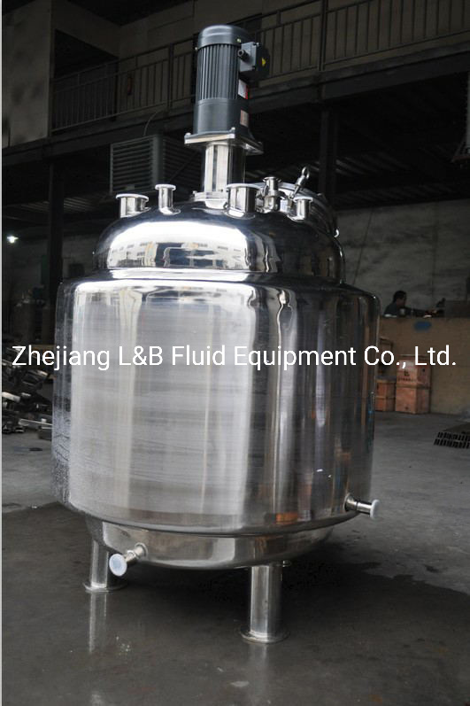 Steel China Supplier Double Jacketed Mixing Reactor Tank