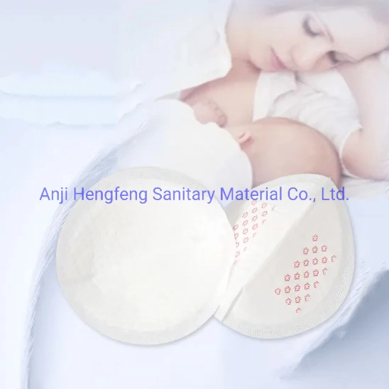 Soft and Breathable Breast Pad with High Absorption for Feeding Woman