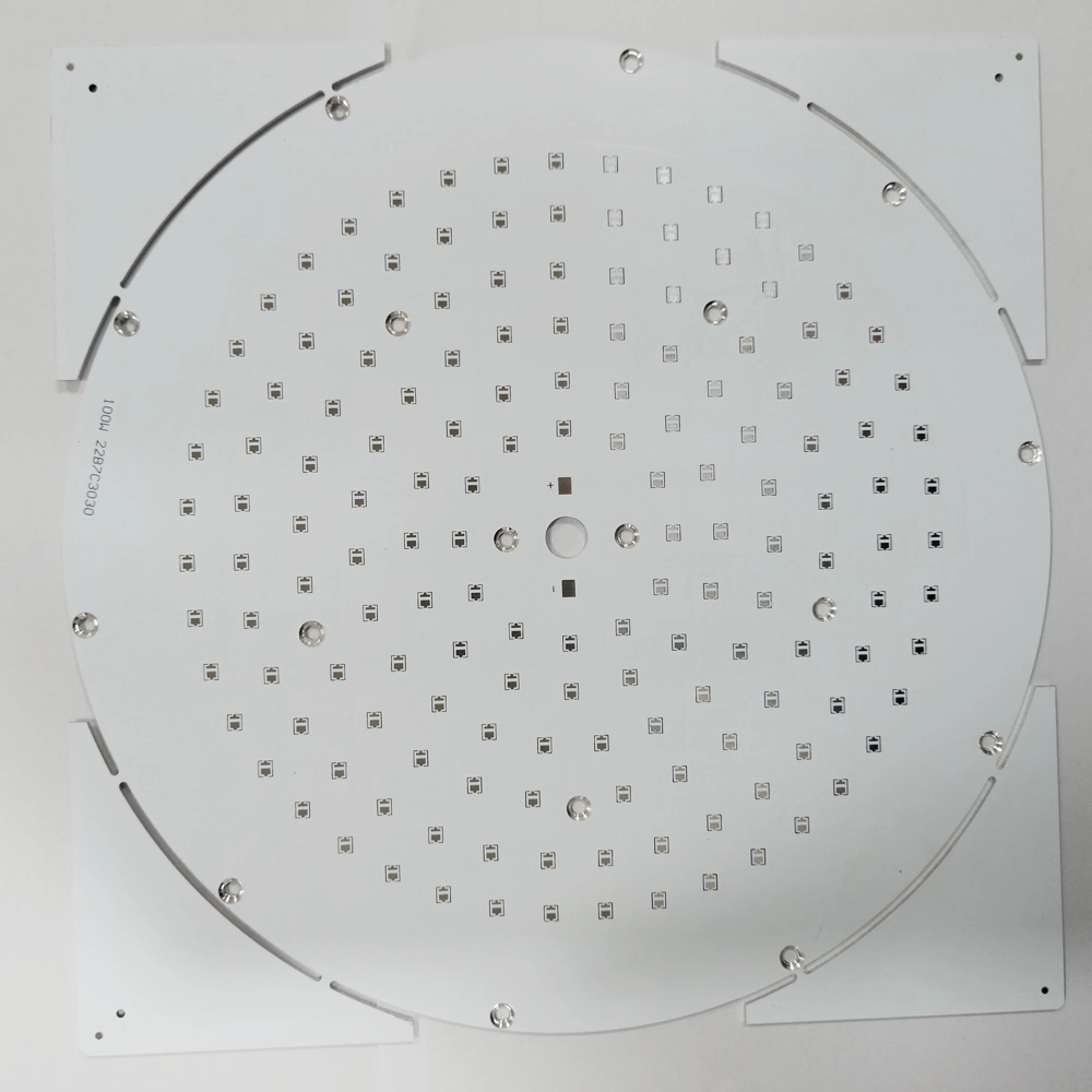 White Solder Mask Aluminum Base PCB for LED Light