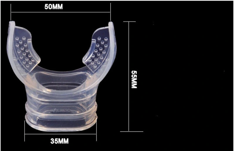 Snokel Mouthpiece Silicone Scuba Diving Mouthpiece for Diving Equipment Regulators