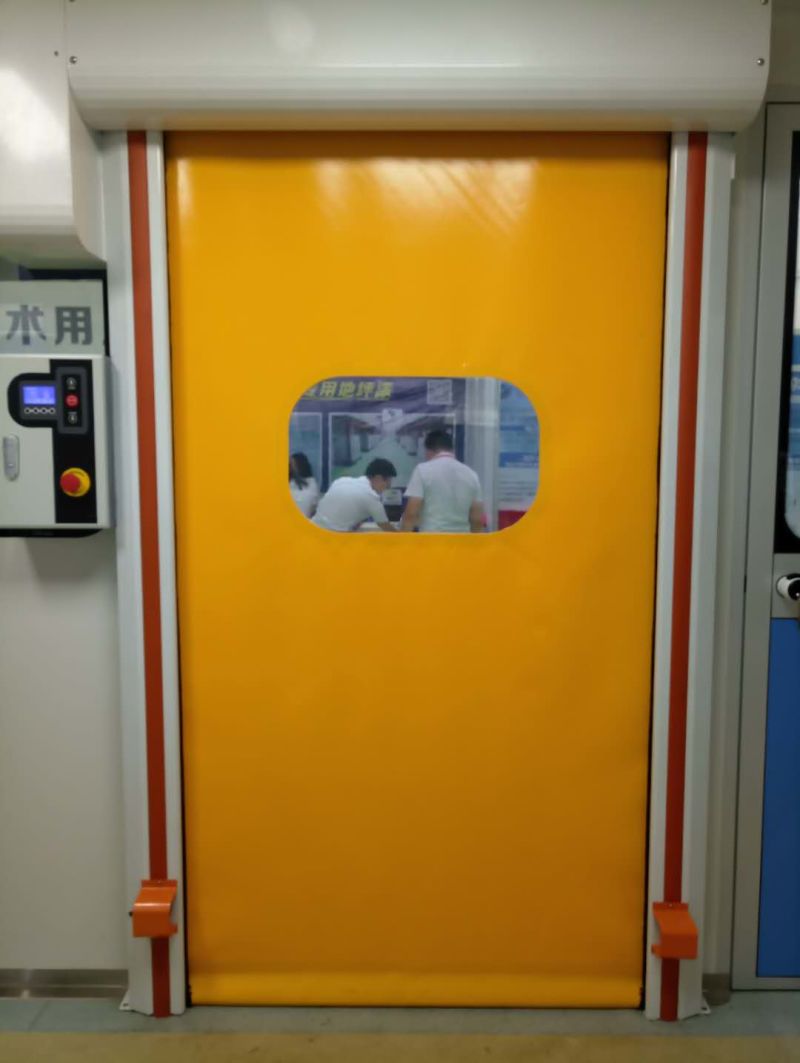 Automatic Commercial and Industrial Remote Control High Speed PVC Rolling Shutter Security Door