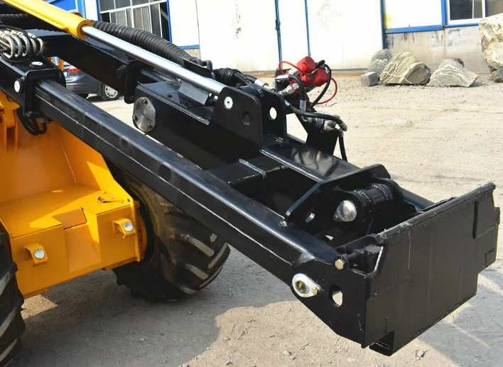 Snow Plow Mini Wheel Loader (M910) with Skid Steer Loader Adapter