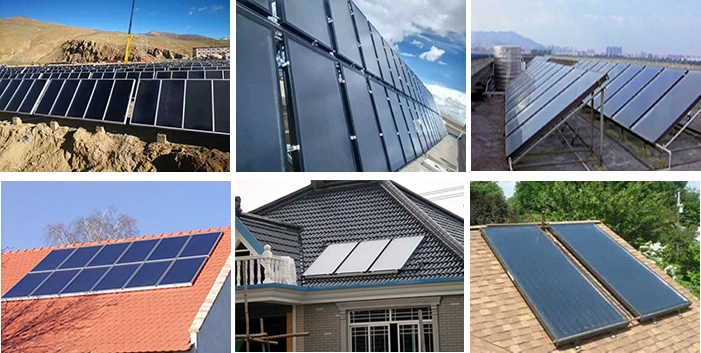 Hot Black Film Selective Coating Flat Plate Solar Collector for Solar Collectors